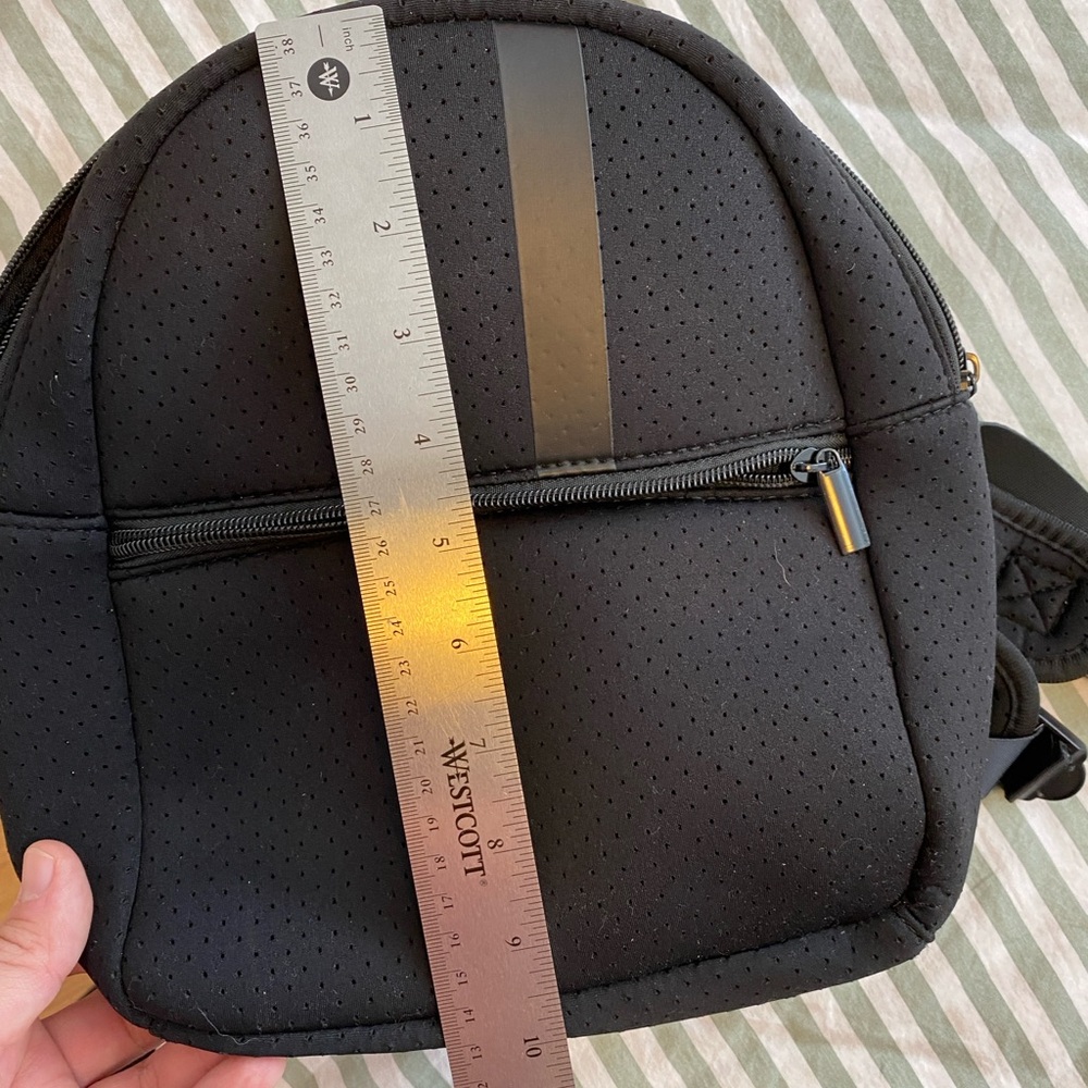 Black Mini Backpack - Picture 8 of 8